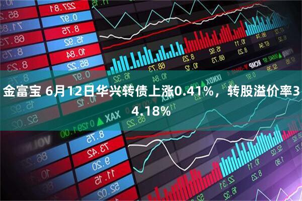 金富宝 6月12日华兴转债上涨0.41%，转股溢价率34.18%